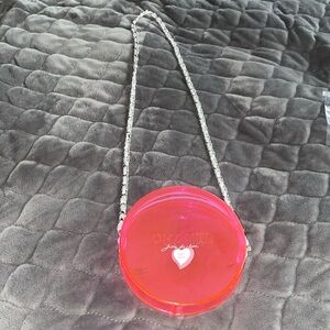 Chanel pink pvc crossbody